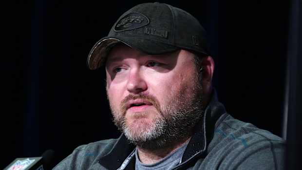 Jets GM Joe Douglas speaks at NFL Scouting Combine